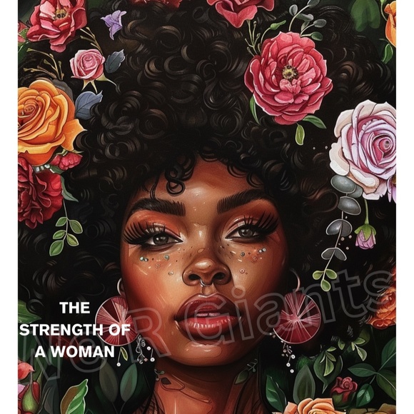 Ebony Magazine Cover Print 11x17 The Strength Of A Woman Wall Decor - Picture 2 of 3
